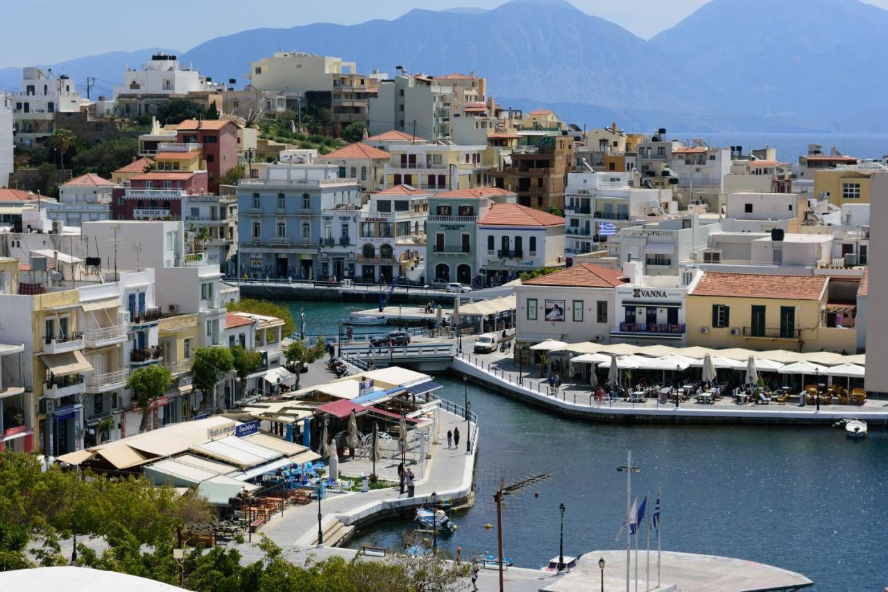 Luxury Lake - Center House Agios Nikolaos  Luaran gambar