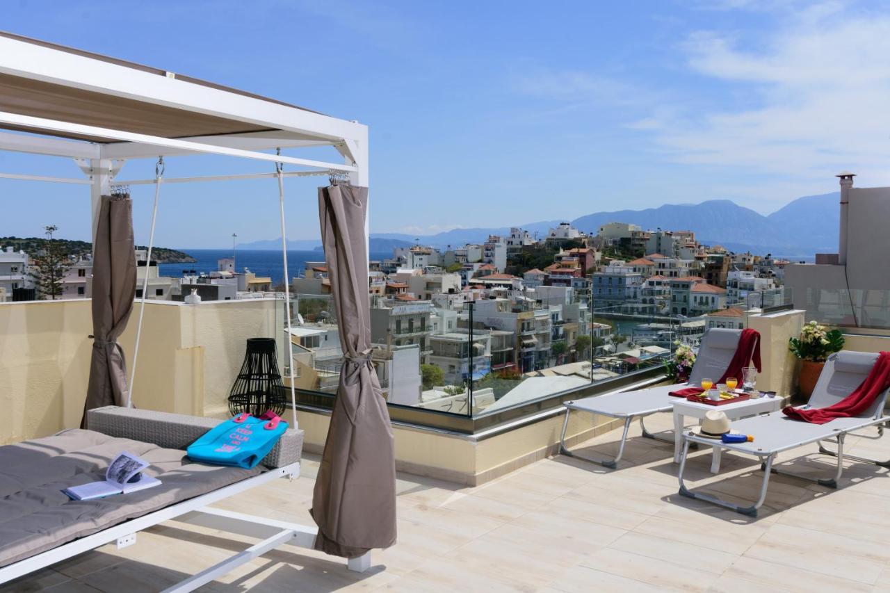 Luxury Lake - Center House Agios Nikolaos  Luaran gambar