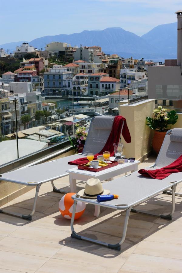 Luxury Lake - Center House Agios Nikolaos  Luaran gambar